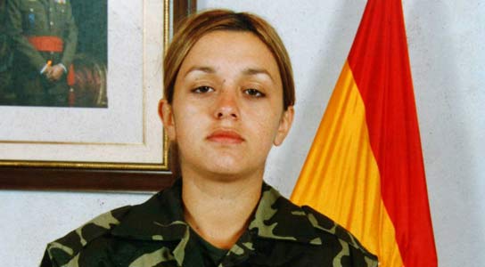 En Homenaje a la soldado del Ejército Español Idoia Rodríguez